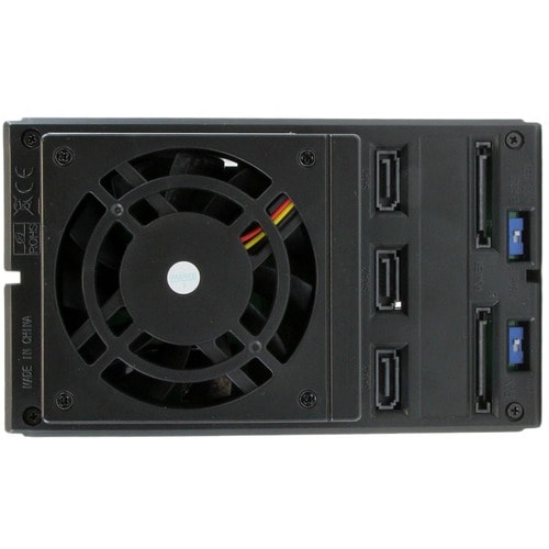 StarTech.com Drive Enclosure for 5.25" Serial Attached SCSI (SAS), SATA/600 - Serial ATA/600 Host Interface Internal - Bla