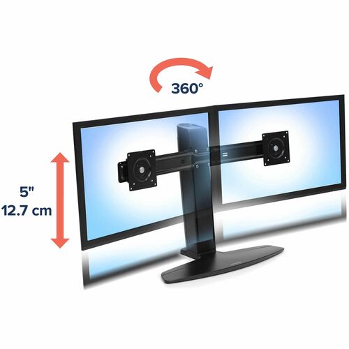 NEO-FLEX DUAL LCD LIFT STAND HASTA 2 MONITORES DE 24