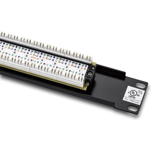 TRENDnet TC-P08C6 8 Port(s) Network Patch Panel - 8 x RJ-45 - 10" Wide