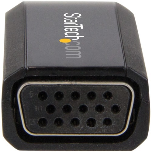 StarTech.com Adaptateur vidéo compact HDMI vers VGA avec audio - M/F - 1920x1200 / 1080p - 1920 x 1200 Supported - Noir