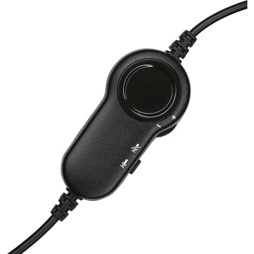 Auriculares Logitech H151 Cableado Sobre la cabeza Estéreo - Negro - Binaural - Supra-aural - 22Ohm - 20Hz a 20kHz - 180cm