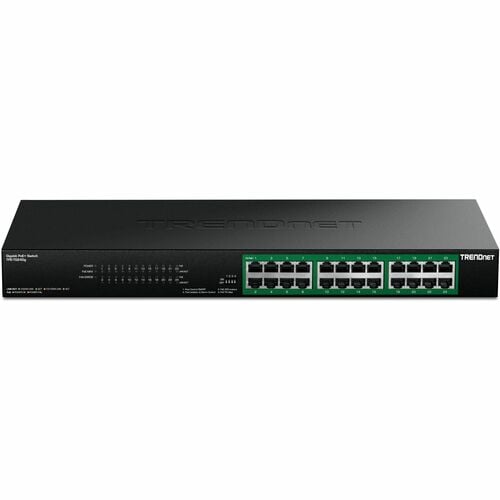 24-PORT GIGABIT POE + SWITCH (370W) GREENNET