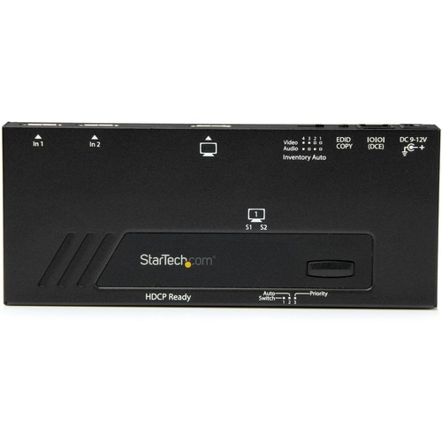 SWITCH AUTOMATICO HDMI 2 PUERTOS CONMUTADO RAPIDO 4K
