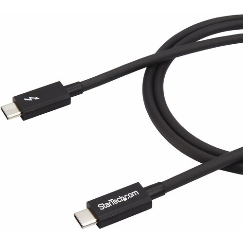 StarTech.com 1m Passives Thunderbolt 3 Kabel, 20Gbps, 100W PD, 4K Video, Kompatibel mit USB4/DP Alt Mode, Thunderbolt 4, U