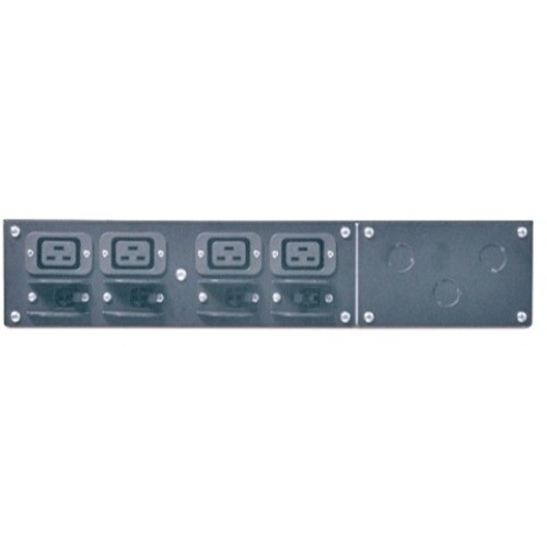 APC by Schneider Electric SBP6KRMI2U Bypass Switch - 4 x IEC 320-C19 - 7.68 kW - 120 V AC - 32 A, 32 A