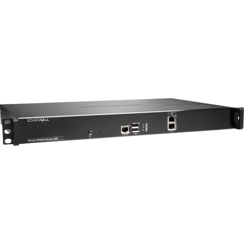 Sicurezza della rete/Dispositivo Firewall SonicWall SMA 200 - TAA Conforme - 2 Porta - 10/100/1000Base-T - Gigabit Etherne