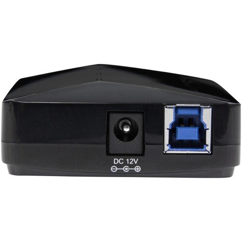 StarTech.com USB-Hub - USB - Extern - Schwarz - 5 Total USB Port(s) - 4 USB 3.0 Port(s) - PC