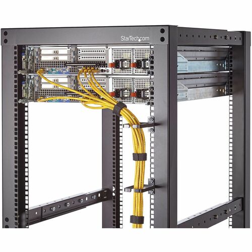 GESTIONADOR DE CABLEADO CON GANCHO BUCLE TIRAS BOBINA 30M