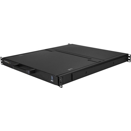 StarTech.com Rackmount KVM Console HD 1080p - Single Port VGA KVM w/17"" LCD Monitor - 1U LCD KVM Server Rack Drawer w/Cab