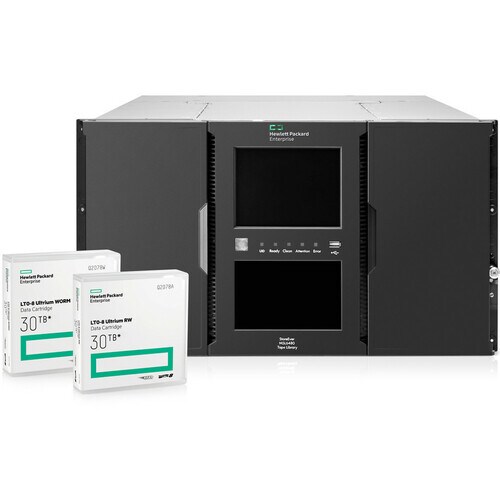 HPE Cartridge LTO-8 - WORM - Labeled - 1 Paket - 12 TB (Nativ) / 30 TB (komprimiert) - 960 m Tape Length