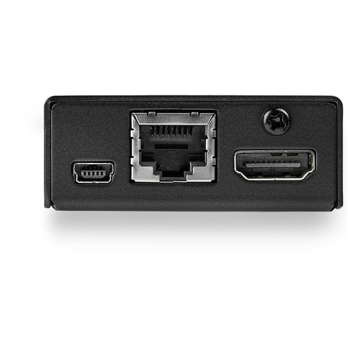 StarTech.com Video Extender Receiver - Wired - TAA Compliant - 1 Output Device - 100 m Range - 1 x Network (RJ-45) - 1 x U