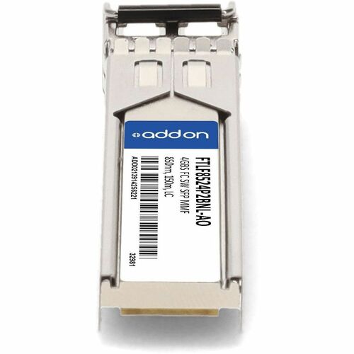 AddOn SFP (mini-GBIC) - 1 x LC 4GBase-SW Network - 1 - TAA Compliant - For Optical Network, Data Networking - Optical Fibe