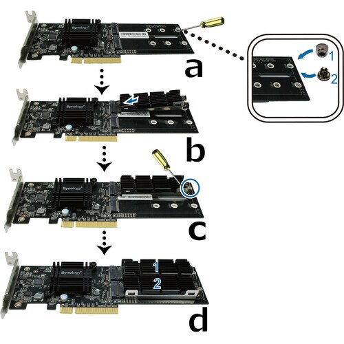 Synology M.2 to PCI Express Adapter