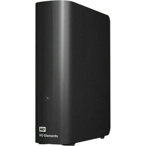 Disco rigido Desktop WD Elements WDBWLG0100HBK - 3.5" Esterno - 10 TB - Nero - USB 3.0 tipo A