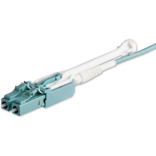 StarTech.com 3m (10ft) MTP(F)/PC to 4x LC/PC Duplex Breakout OM3 Multimode Fiber Optic Cable, 40G, Low Insertion Loss, Fib