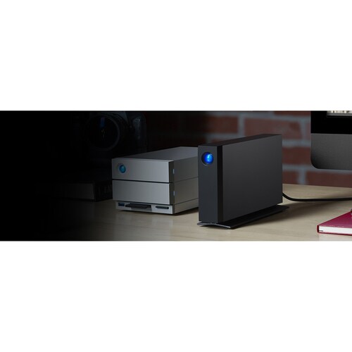 LaCie d2 Professional STHA8000800 8 TB Desktop Hard Drive - External - USB 3.1 (Gen 2) Type C