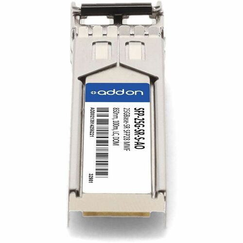 AddOn SFP28 - 1 x LC 25GBase-SR Network - 1 - TAA Compliant - For Optical Network, Data Networking - Optical Fiber - Multi