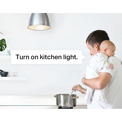 TP-Link Kasa LED Light Bulb - 10 W - 800 lm - A19 Size - Warm White, Bright White Light Color - E26 Base - 25000 Hour - 25
