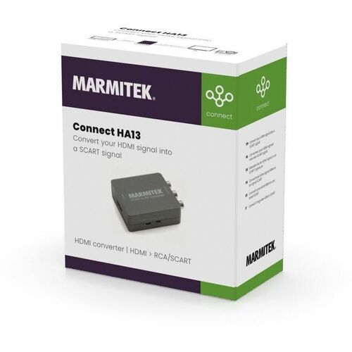 Marmitek Connect A/V Adapter - 1x HDMI Digital Audio/Video - Female, 1 x Powered USB - Female - 1x RCA Video - Female, 1x 
