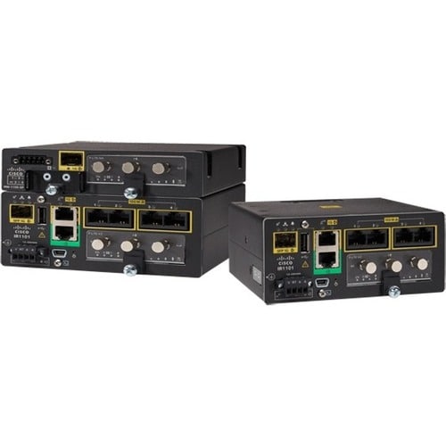 Cisco IR1101 Router - 5 Ports - Management Port - 2 - Gigabit Ethernet - Wall Mountable