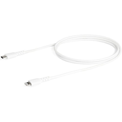 1m USB-C auf Lightning-Kabel - Aramidfaser - Apple MFi-zertifiziert - Weiß (RUSBCLTMM1MW) - Cable for iPad, iPhone, iPad A