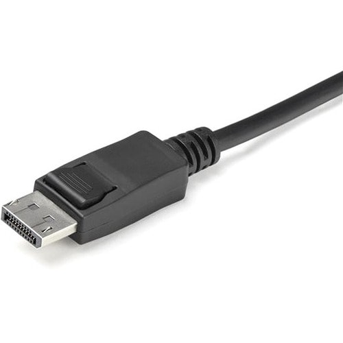 StarTech.com 2 Port DisplayPort KVM Switch - 4K 60Hz - UHD DP 1.2 USB KVM Switch w/ 4ft Cables & Audio - Bus Powered & Rem