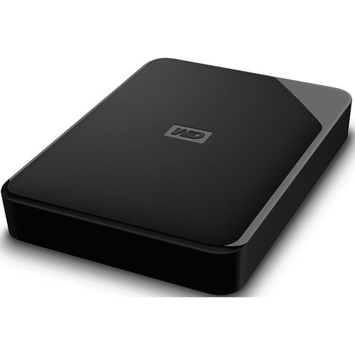 WD Elements SE Tragbar Festplatte - Extern - 5 TB - Schwarz - Desktop-PC, Notebook Unterstütztes Gerät - USB 3.0