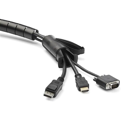 SPIRAL CABLE MANAGEMENT SLEEVE 45MMX2.5M /1.8X8.2 - BLACK