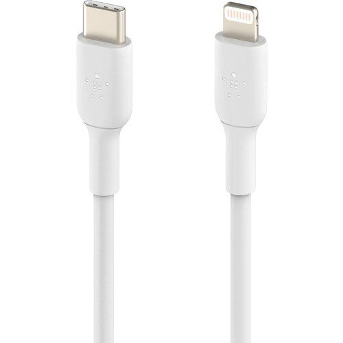 Belkin BoostCharge 1.01 m Lightning/USB-C Data Transfer Cable - Cable for iPhone, iPad Air, iPad Pro, iPad mini - First En