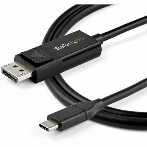StarTech.com CDP2DP142MBD Cable Convertidor USB-C a DisplayPort 1.4 de 2m - Bidireccional - 8k 30Hz - Cable for Dispositiv