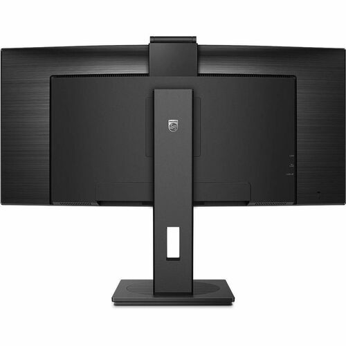 Philips 346P1CRH 34" (86.4 cm) Class Webcam WQHD Curved Screen LED Monitor - 21:9 - Textured Black - 34" (86.4 cm) Viewabl