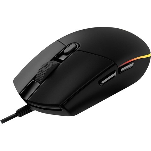 Logitech G102 Gaming Mouse - USB - Optical - 6 Button(s) - Black - Cable - 8000 dpi - Scroll Wheel - Right-handed