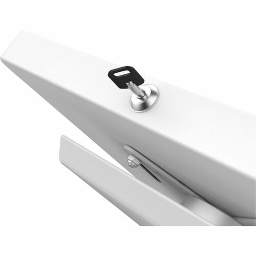 PREMIUM LARGE LOCKING FLOOR STAND KIOSK WHITE