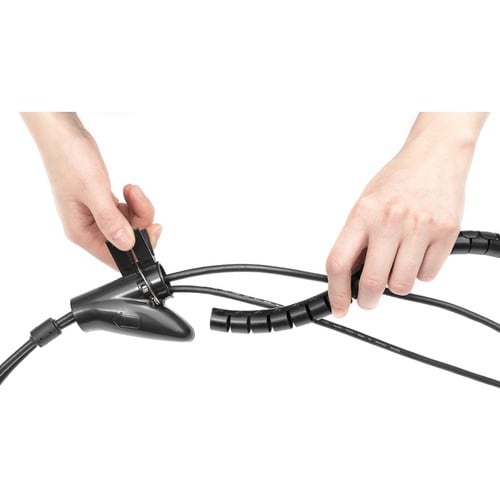 Digitus Kabelschutz - Schwarz - 1 Pack Paket - Kabelrohr - 5 m Länge - Polyethylenterephthalat (PET)