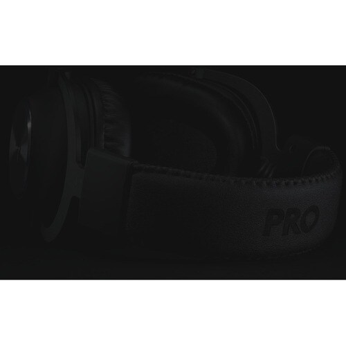 Logitech PRO X Wireless Over-the-head Stereo Gaming Headset - Black - Binaural - Circumaural - 1500 cm - 32 Ohm - 20 Hz to