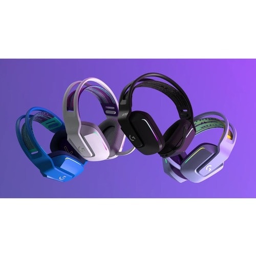 Logitech G733 Wireless Over-the-head, On-ear Gaming Headset - Binaural - Circumaural - 2000 cm - 39 Ohm - 20 Hz to 20 kHz 