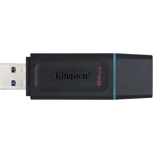 64GB DT EXODIA USB 3.2 GEN 1 (BLACK + TEAL)