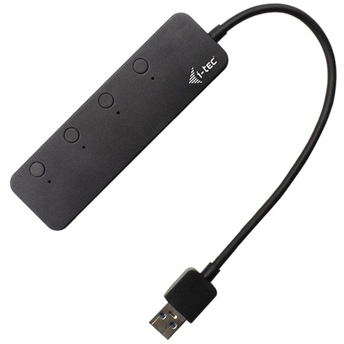 Hub USB i-tec - USB 3.0 - Esterno - Nero - 4 Total USB Port(s) - 4 USB 3.0 Port(s) - PC, Mac, Linux, Android, ChromeOS