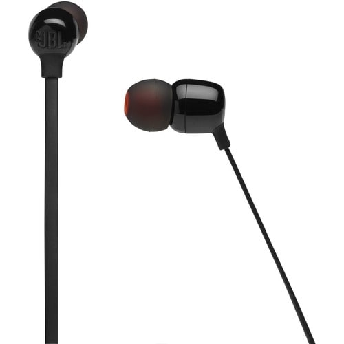 JBL TUNE 125BT Wireless Earbud Stereo Earset - Black - Binaural - In-ear - Bluetooth/RF - 16 Ohm - 20 Hz to 20 kHz