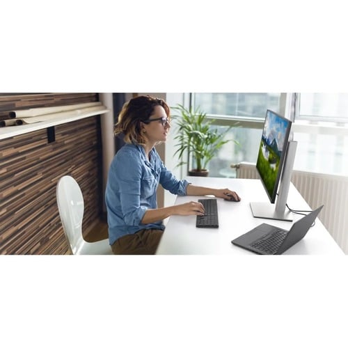 Dell Pro KM5221W Tastatur & Maus - QWERTZ - Deutsch - Kabellos, Funk USB, Schwarz - Maus, Optische, Kabellos, Funk, USB, 4