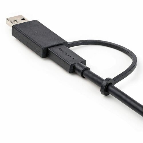 CABLE 0.9M USB-C CON ADAPTADOR USBA - CABLE USB TIPOC