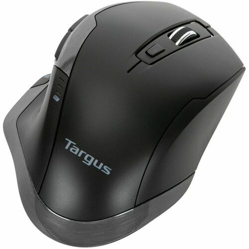 Targus AMW584GL Mouse - Radio Frequency - USB Type A - BlueTrace - 7 Button(s) - Black - Wireless - 2.40 GHz - 1600 dpi - 