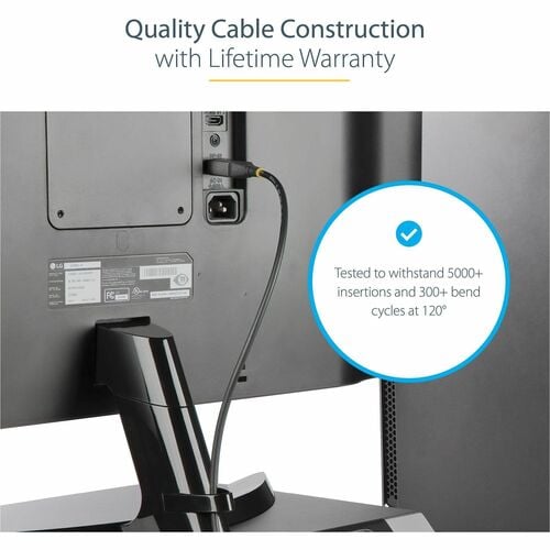1m VESA Zertifiziertes DisplayPort 1.4 Kabel, 8K 60Hz HDR10, UHD 4K 120Hz Video, DP zu DP Monitorkabel, DP 1.4 Kabel, M/M 