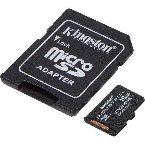 Kingston Industrial 16 GB Class 10/UHS-I (U3) microSDHC - V30