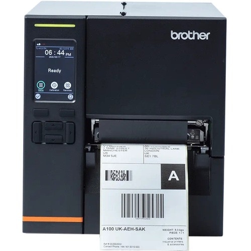 Brother TJ-4021TN Industrial Impressora de transferência térmica/térmica direta - Monocromático - Impressão de etiqueta - 