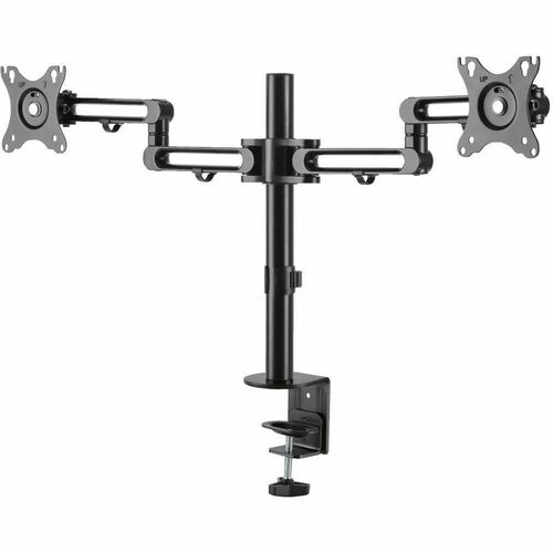 Tripp Lite series DDR1327SDFC-1 Clamp Mount for Monitor, Flat Panel Display, HDTV - Black - 2 Display(s) Supported - 13" (