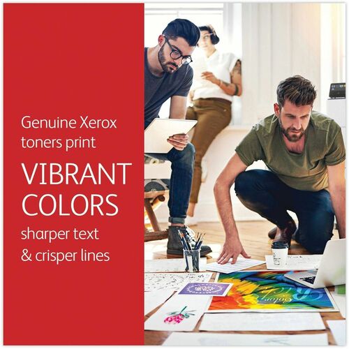 Xerox Original High Yield Laser Toner Cartridge - Single Pack - Cyan - 1 / Each - 5500 Pages