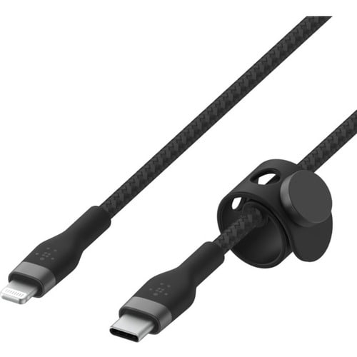 Belkin BoostCharge Pro Flex 2,99 m Lightning/USB-C Datentransferkabel - Cable for iPhone, iPad, iPod, iPad Air, iPad Pro, 
