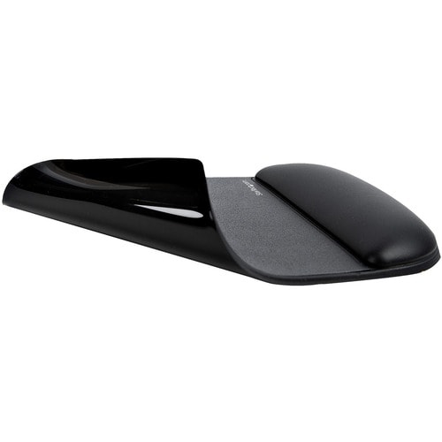 StarTech.com Mouse Pad with Hand rest, 6.7x7.1x 0.8in (17x18x2cm), Ergonomic Mouse Pad w/ Wrist Support, Non-Slip PU Base,