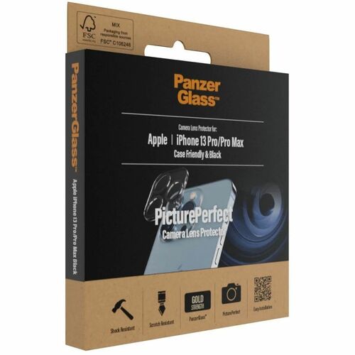 PanzerGlass PicturePerfect Camera Lens Protector - Black